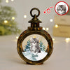 Custom Photo Christmas Candlelight Lantern Ornament For Cat Lovers HA75 897518