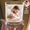 Custom Photo Father Of The Bride Whiskey Glass, Personalized Wedding Gift For Dad LM32 899997