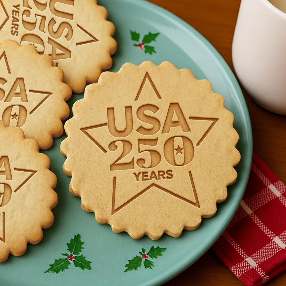 USA 250 Years Cookie Stamp TH10 898005