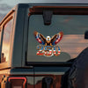 250th Anniversary Patriotic Eagle Badge Car Window Decal Sticker CH07 911682