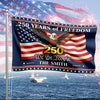Personalized 250 Years of Freedom US House Flag We The People Flag CH07 910622