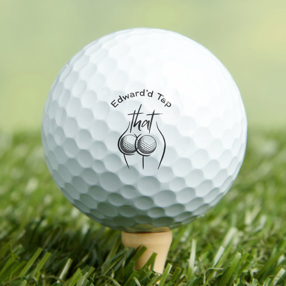 Personalised I'd Tap That Golf Ball Stamp Box Gift for Golf Lovers LM32 897673