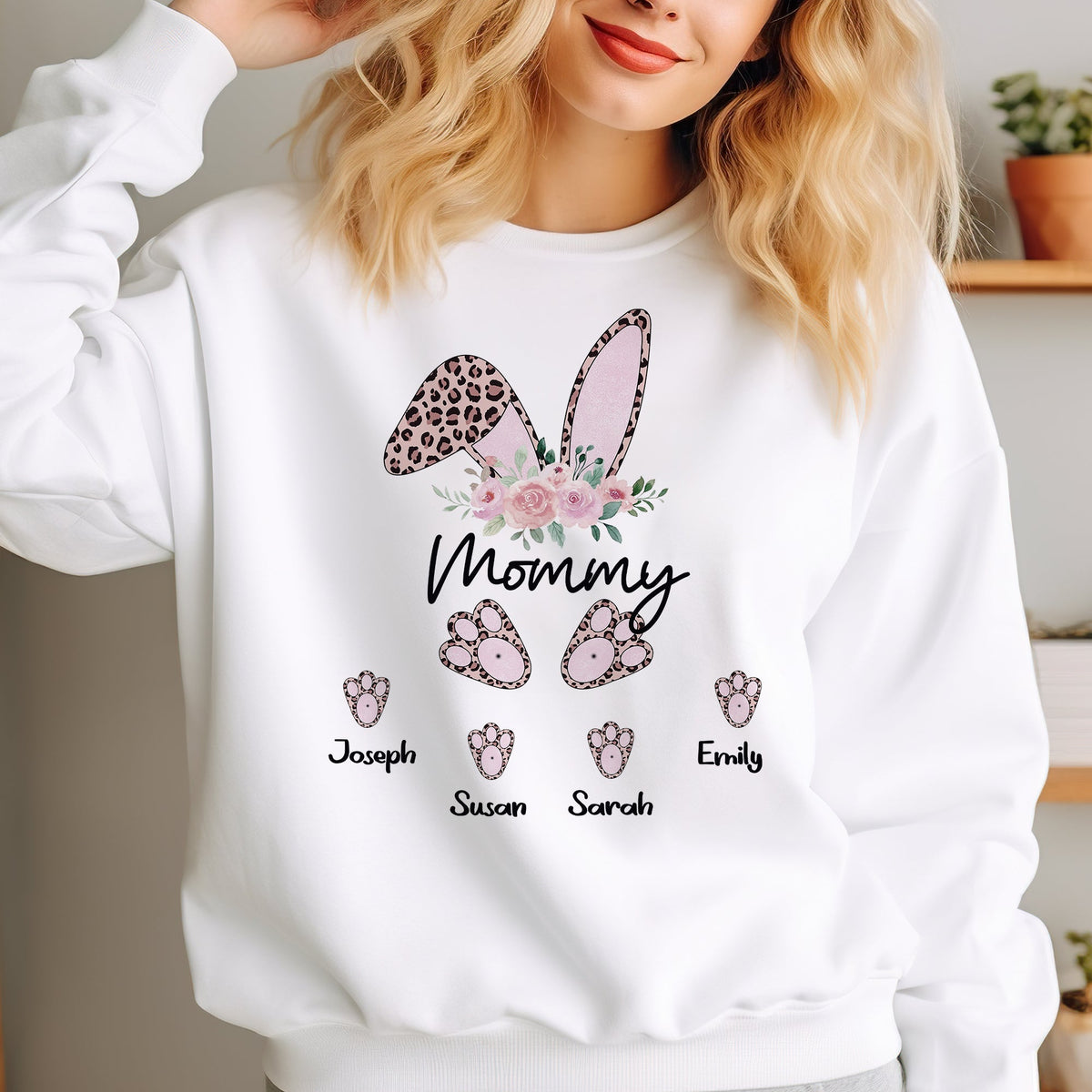 Home Is A Hug From Grandma Bright Shirt Personalized Gift For Mother's Day HO82 893624