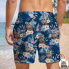 Custom Cat Photo Tropical Vacation Aloha Beach Short HO82 902458