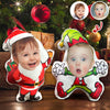 Custom Face Kid Christmas Personalized Photo Custom Shaped Pillow Gift For Kid HA75 898182