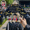 I Know You're Looking Down From Heaven Graduation Cap Topper – Custom Photo Memorial Mom Gift TH10 169107