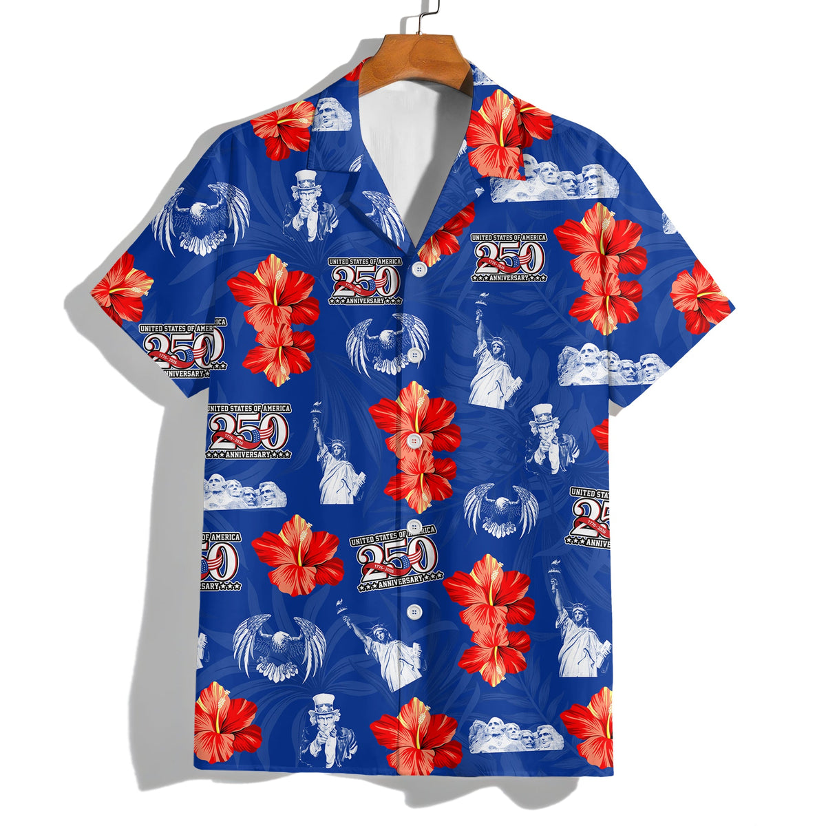 Personalized America 250 Anniversary 1776-2026 Hawaii Shirt TH10 898867