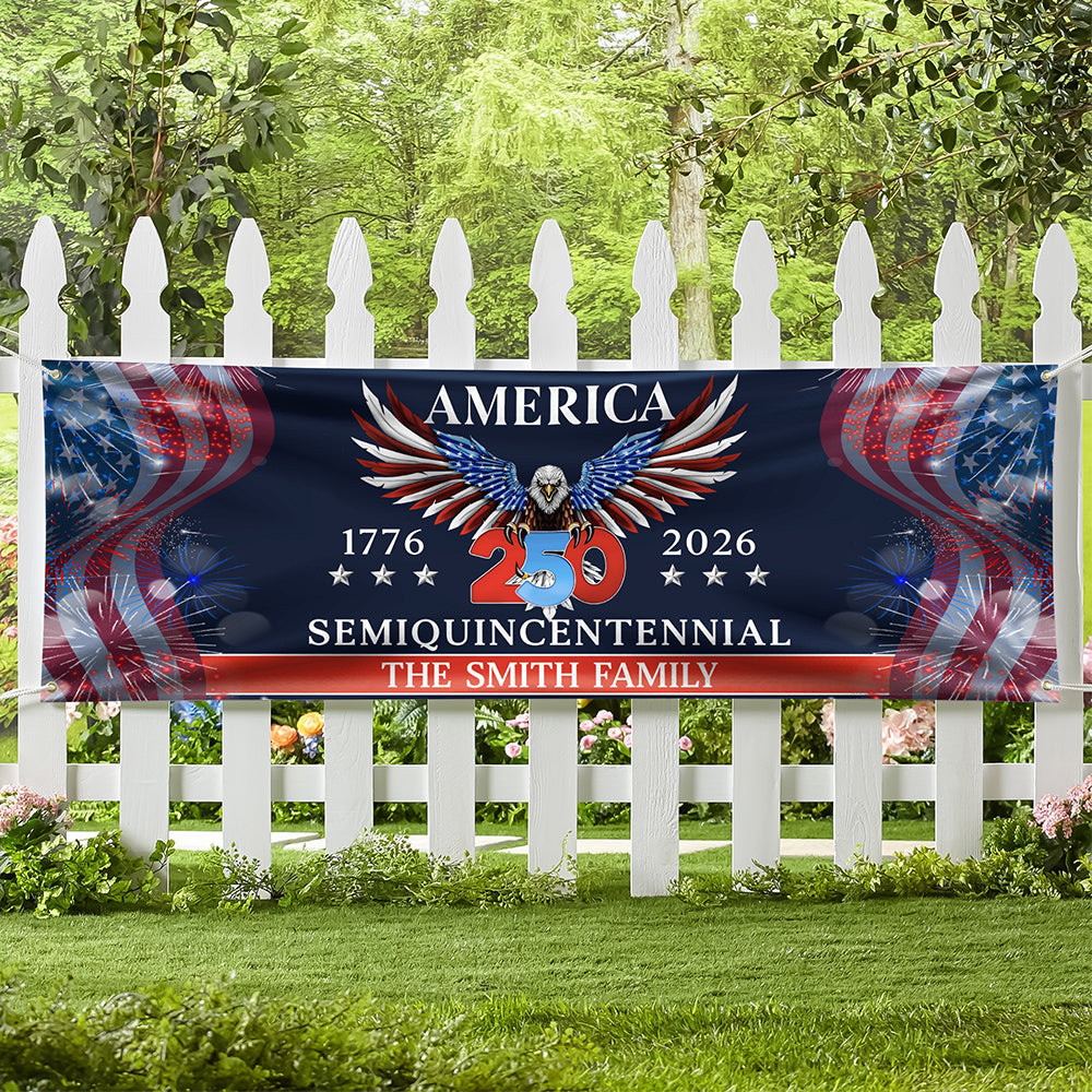 250 Years America Semiquincentennial Banner America 250th Anniversary Gift CH07 899682