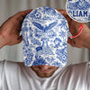Personalized America 1776-2026 Anniversary Toile De Jouy Style Classic Cap HO82 902452