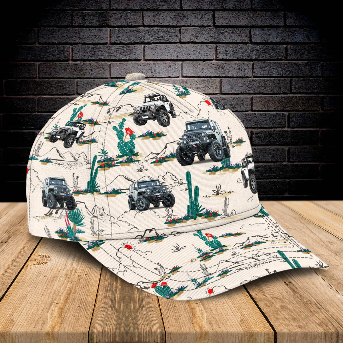 Custom Car Photo Route 66 For Car Lover Classic Cap TH10 894001