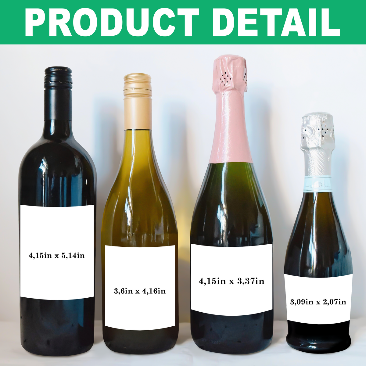 Custom Photo Dog Dad The Man The Myth The Snack Dealer Wine Label LM32 893887