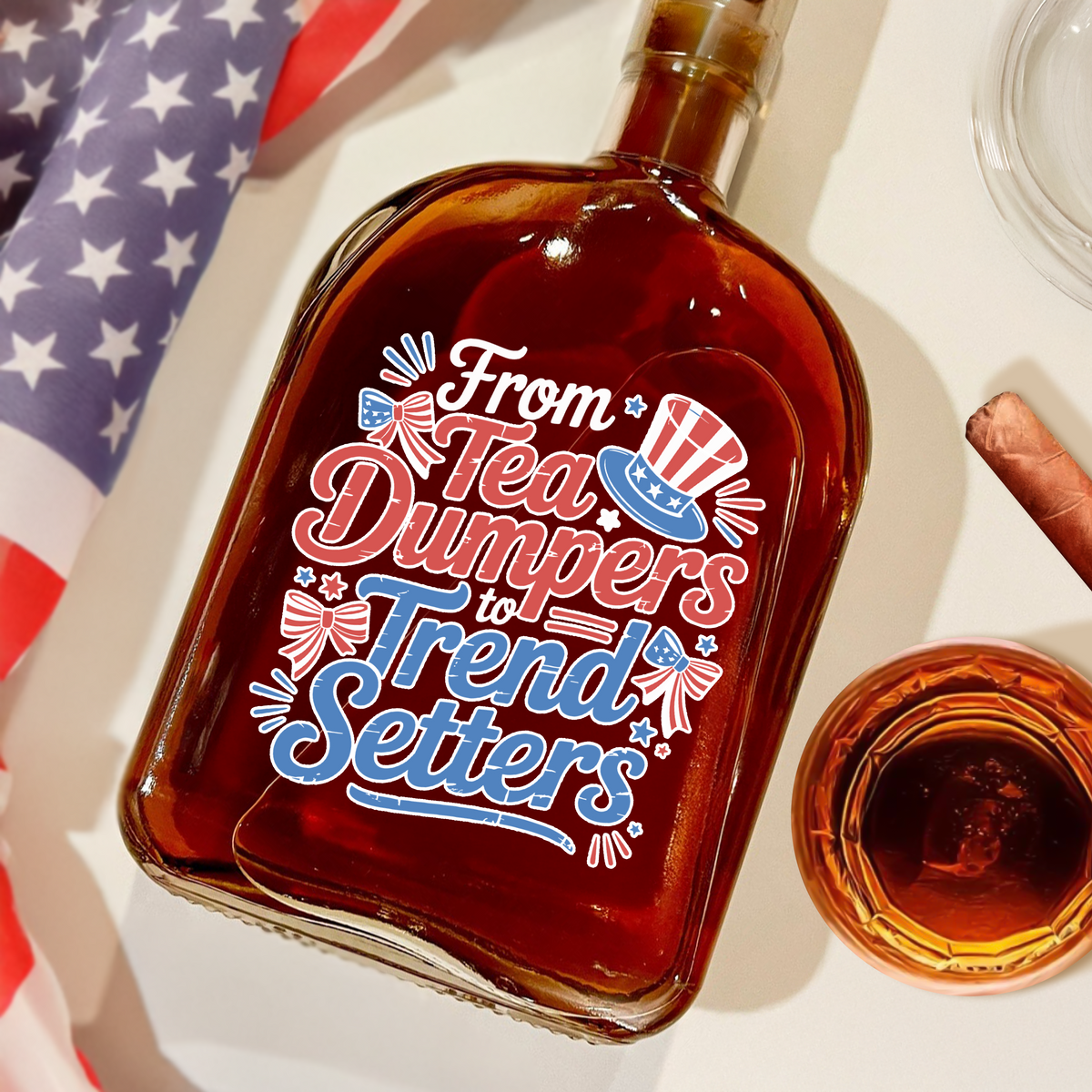 USA 250th Anniversary 250 Years of Freedom America Whiskey Bottle HO82 894530