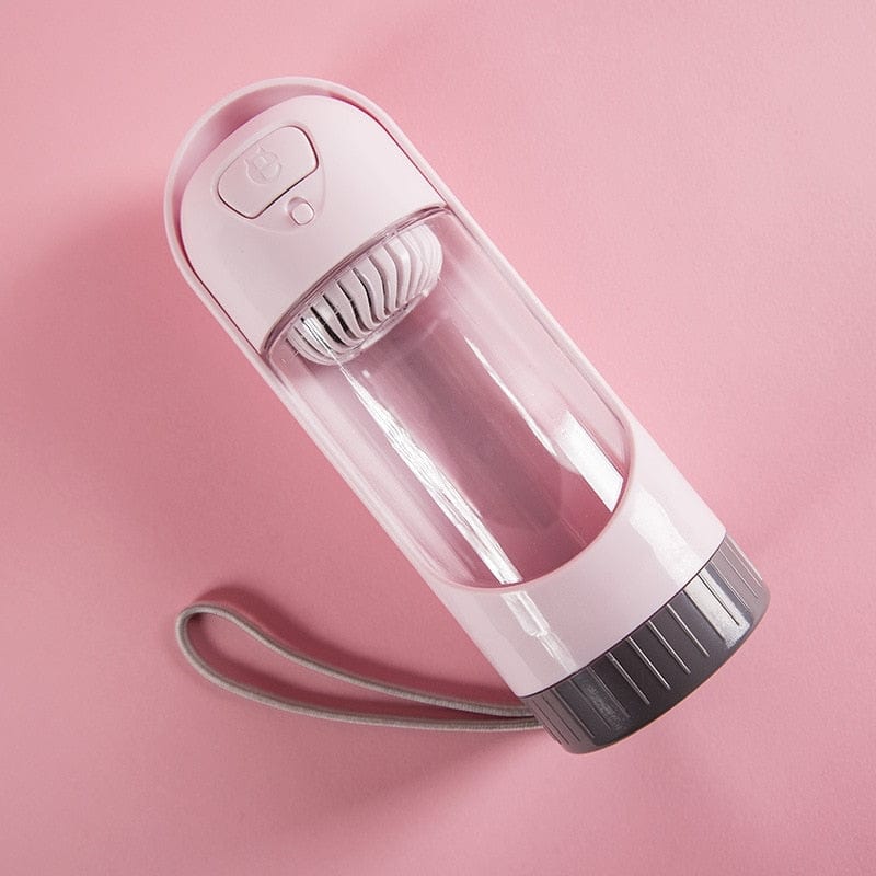 GeckoCustom 1PC Portable Pet Dog Water Bottle Feeder for Small Large Dogs Pet Product Travel Puppy Drinking Bowl Outdoor Pet Water Dispenser Bottle 1 / 300ML / China