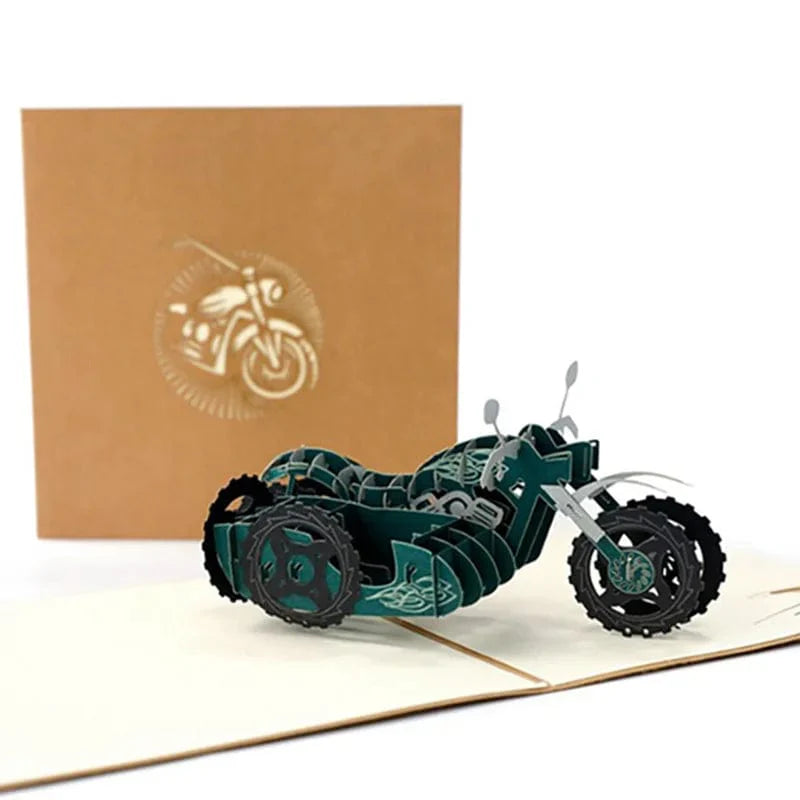 GeckoCustom 3D Pop UP Greeting Cards For Gifts military vehicle