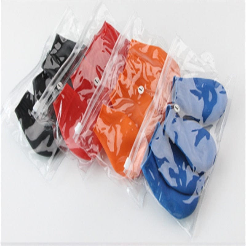 GeckoCustom 4Pcs Pet WaterProof Rain Shoes