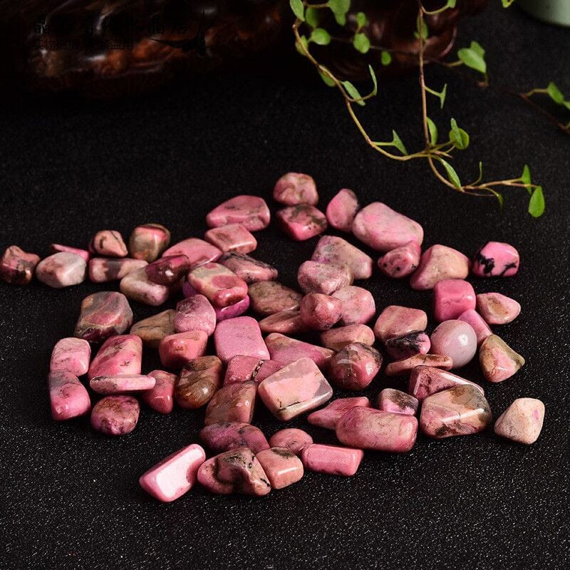 GeckoCustom 50/100g Natural Crystal Amethyst Agate Irregular Mineral Healing Stone Gravel Specimen Suitable For Aquarium Home Decor Crafts rosy quartz / 100g