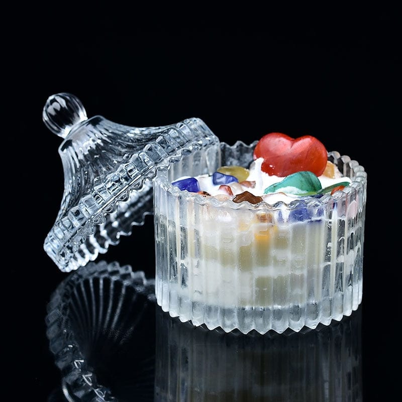 GeckoCustom 50/100g Natural Crystal Amethyst Agate Irregular Mineral Healing Stone Gravel Specimen Suitable For Aquarium Home Decor Crafts color agate / 100g