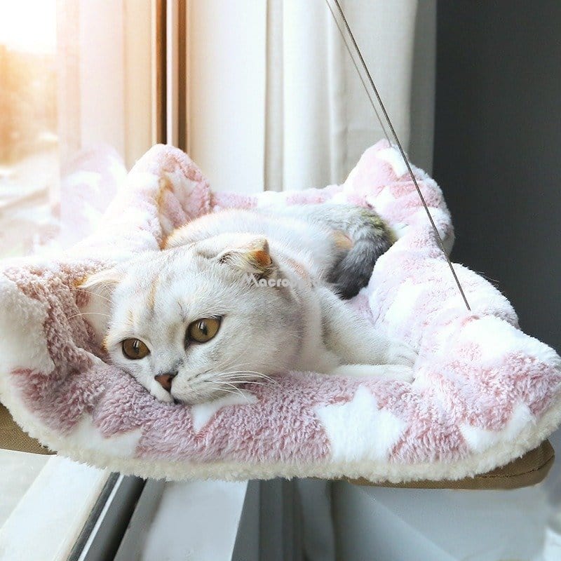 GeckoCustom Aerial Hanging Cat Bed
