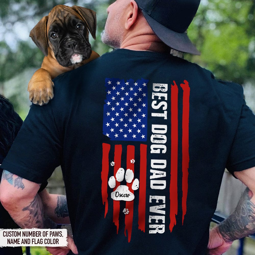 GeckoCustom Best Dog Dad Ever Dog Lover, HN590