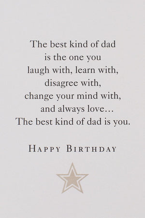 GeckoCustom Birthday Card to Father (Best Kind of Dad)