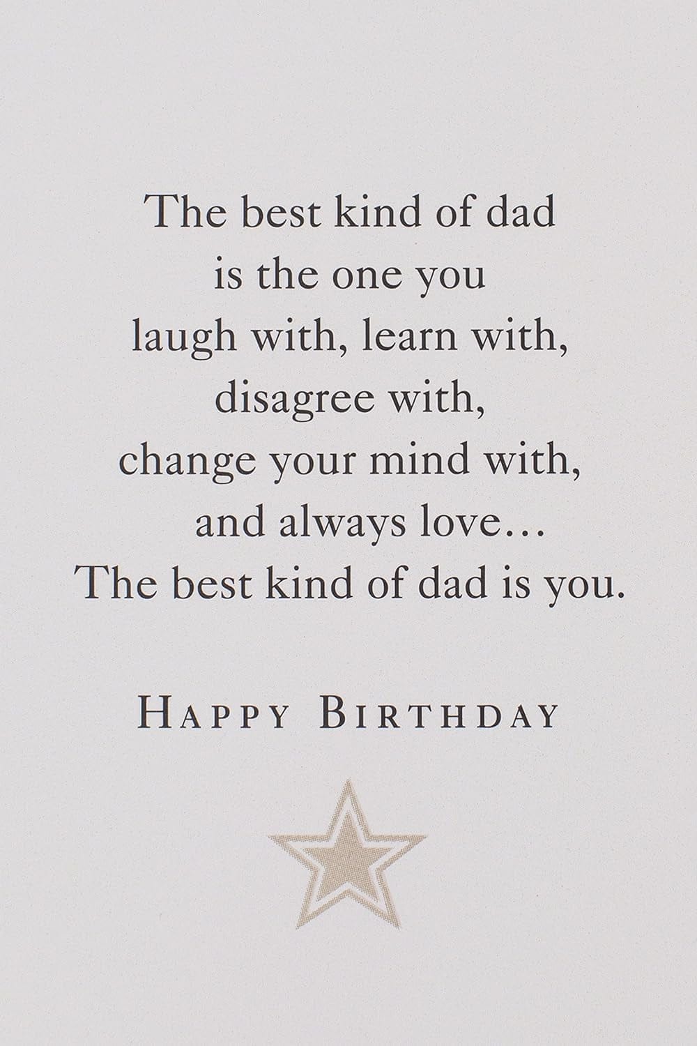 GeckoCustom Birthday Card to Father (Best Kind of Dad)