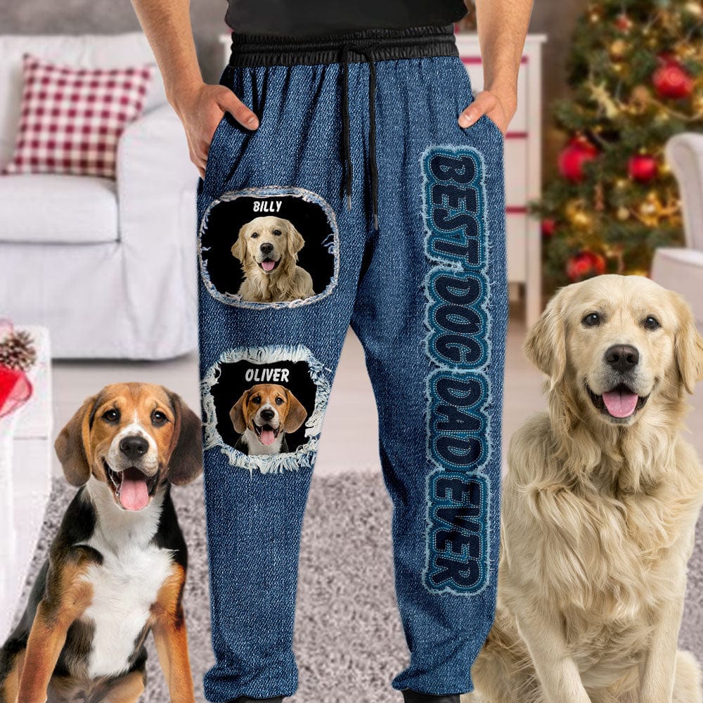 Upload Photo Dog Men's Hawaiian Shirt