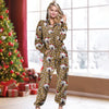 GeckoCustom Custom Dog Photo With Leopard Pattern Onesie Pajamas HO82 893346
