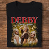 GeckoCustom Custom Girlfriend Photo Vintage Bootleg Dark Shirt Valentines Gift For Girlfriend HO82 895024 Women Tee / Black Color / S