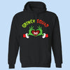 GeckoCustom Custom Grinch Hand In Heart Family Christmas Gift Dark Shirt HO82 893168