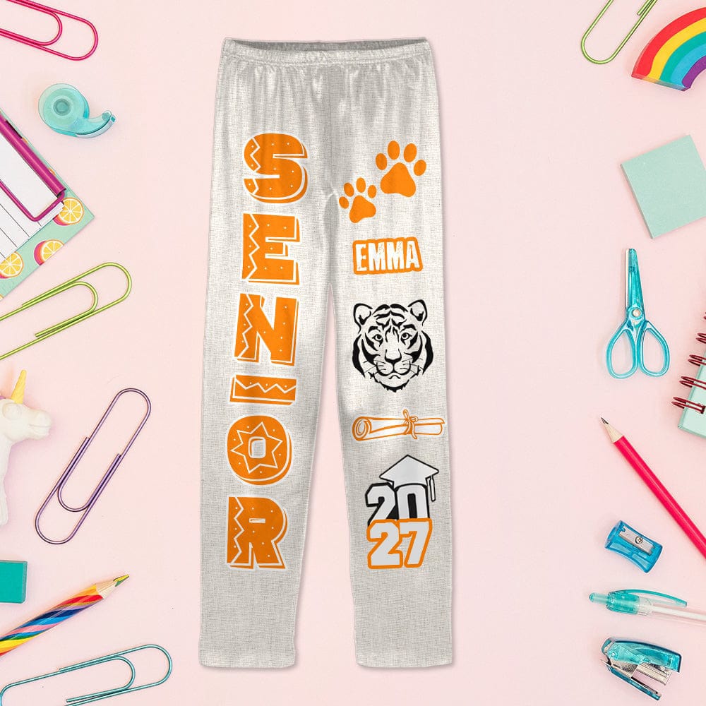 GeckoCustom Custom Logo Senior 2024 Pajamas Pants K228 889985
