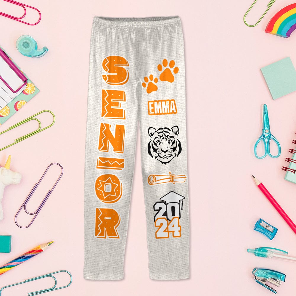 GeckoCustom Custom Logo Senior 2024 Sweatpants K228 889985