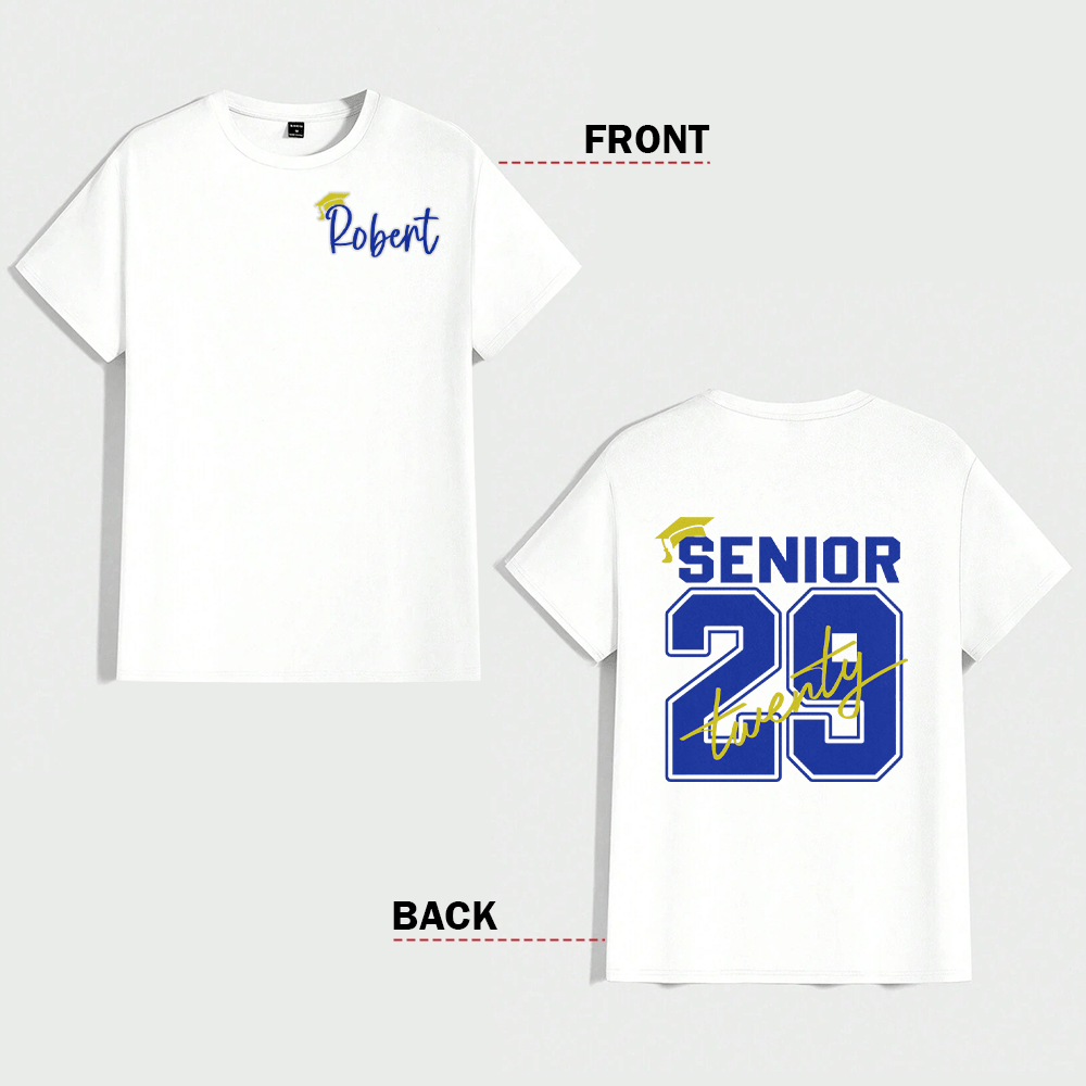 GeckoCustom Custom Name And Senior Graduation's Day 2025 Sweatshirt TH10 892331