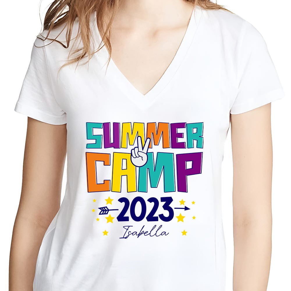 GeckoCustom Custom Name Summer Camp Shirt 2023 K228 889641