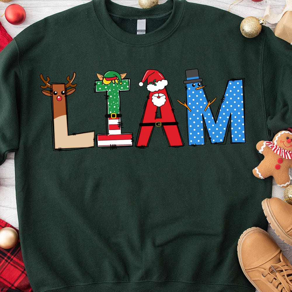 GeckoCustom Custom Name With Christmas Design Christmas Shirt TH10 891669