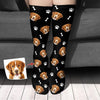 GeckoCustom Custom Pet Photo And Icons Dog Cat Socks, T368 888601 Pack 1