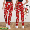 GeckoCustom Custom Photo Baseball Pattern Sport Sweatpants T286 HN590