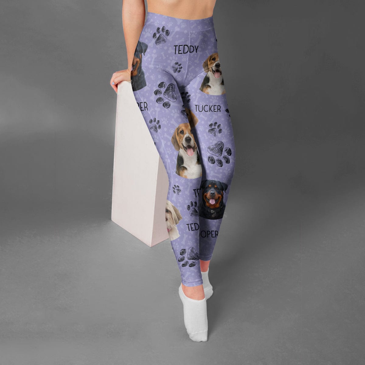 GeckoCustom Custom Photo Dog Cat 3D Legging T286 HN590