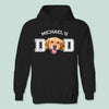 GeckoCustom Custom Photo Dog Cat Dad Shirt N369 888891 Pullover Hoodie / Black Colour / S
