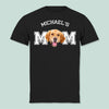 GeckoCustom Custom Photo Dog Cat Mom Shirt DA199 888895 Basic Tee / Black / S