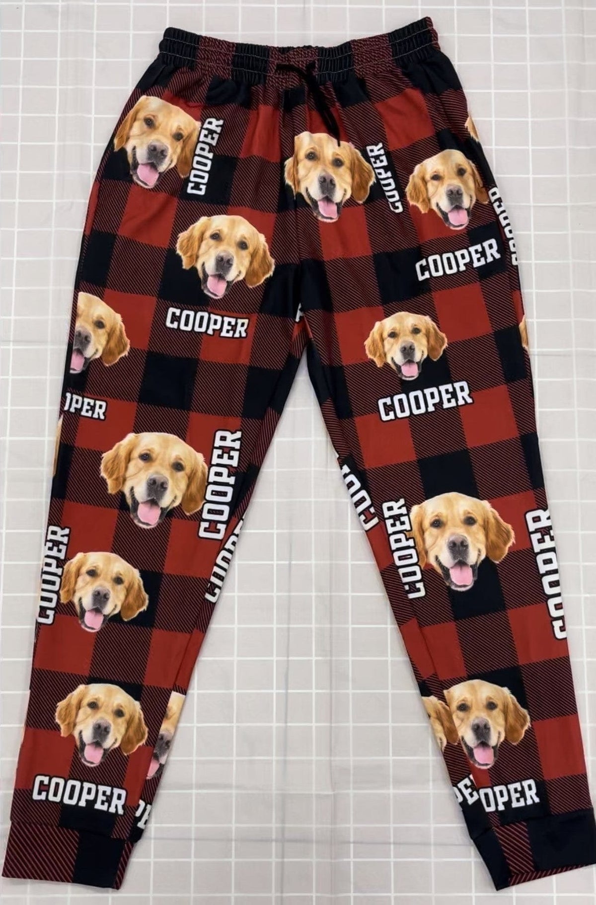 GeckoCustom Custom Photo Dog Cat Name Sweatpants TA29 888775
