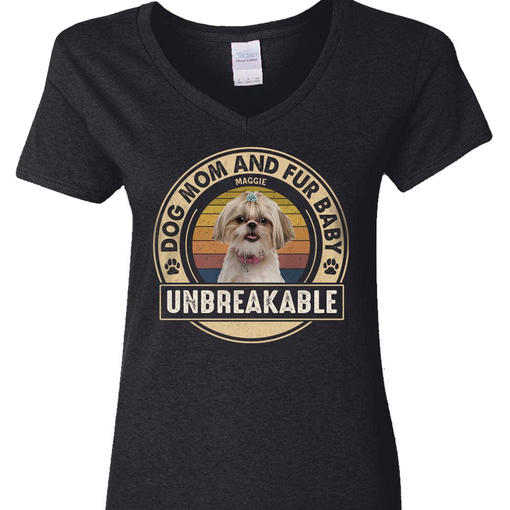 GeckoCustom Custom Photo Dog Mom And Fur Babies Shirt N304 889131