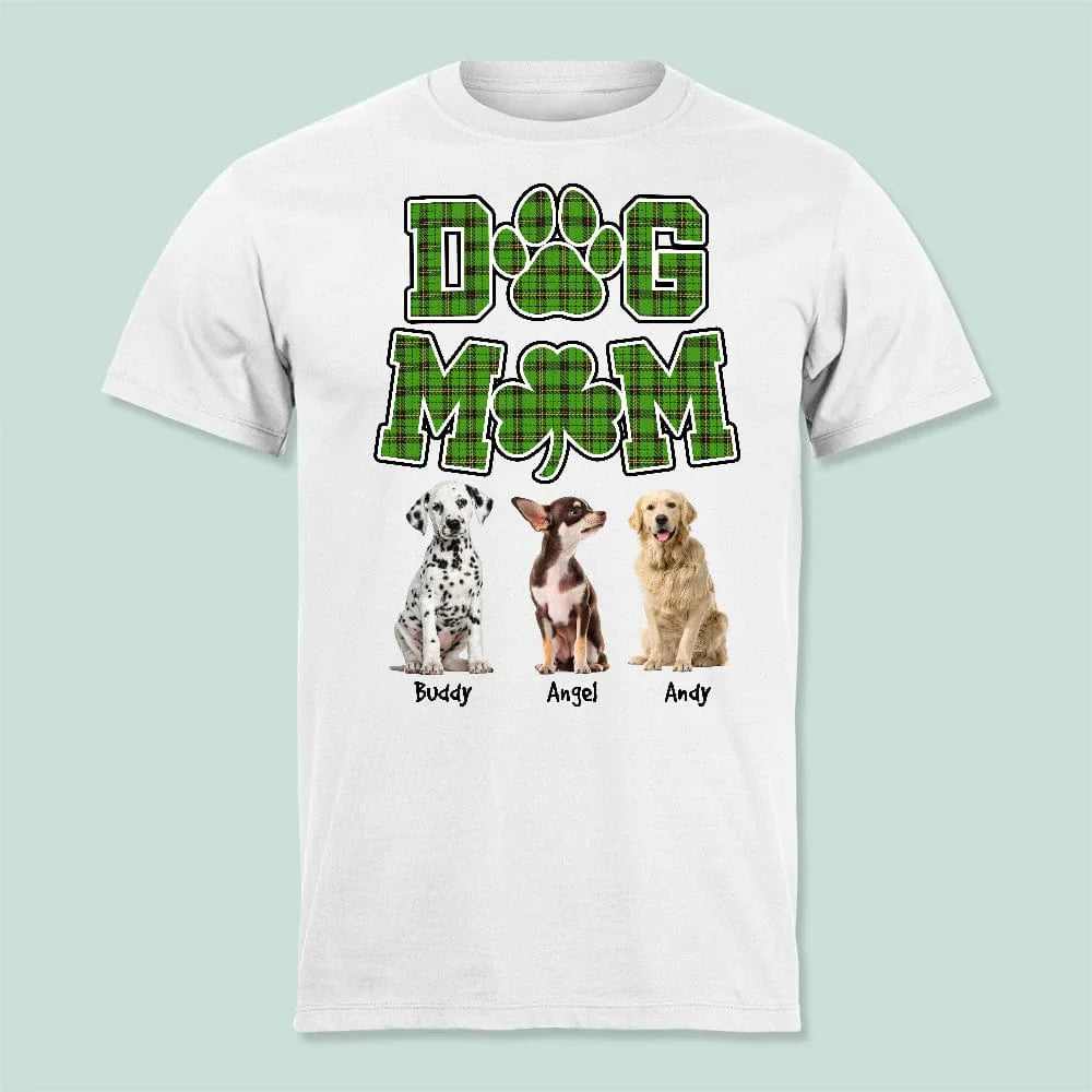 GeckoCustom Custom Photo Dog Mom Shirt K228 HN590