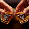GeckoCustom Custom Photo From The Reasons You Drink We Woof You Dog Engraved Shot Glass HA75 891768 1.5oz
