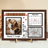 GeckoCustom Custom Photo He Asked And She Said Yes 2-Layered Wooden Plaque With Stand TH10 892303