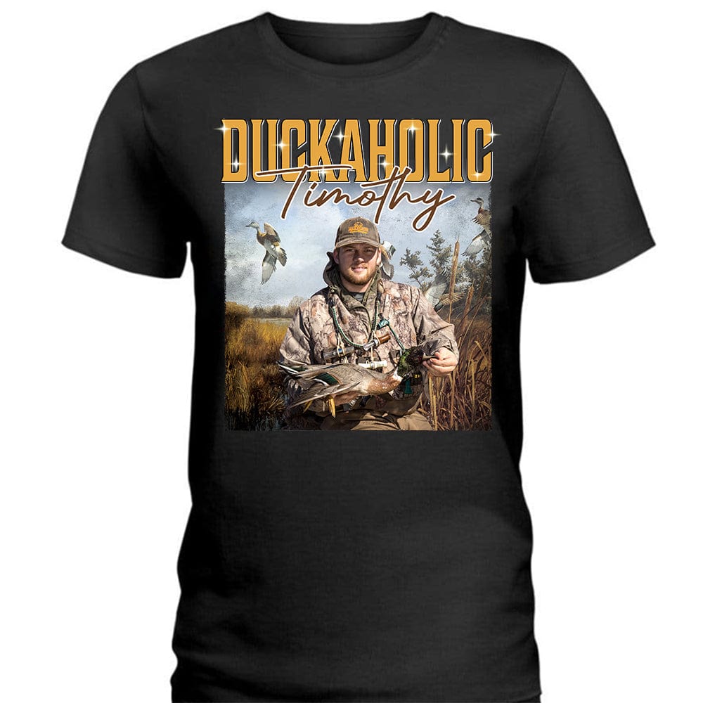 GeckoCustom Custom Photo Hunting Portrait Retro Style Shirt N304 889701