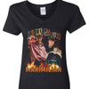 GeckoCustom Custom Photo I Love My Girlfriend Boyfriend For Valentine's Day Shirt K228 889984 Women V-neck / V Black / S