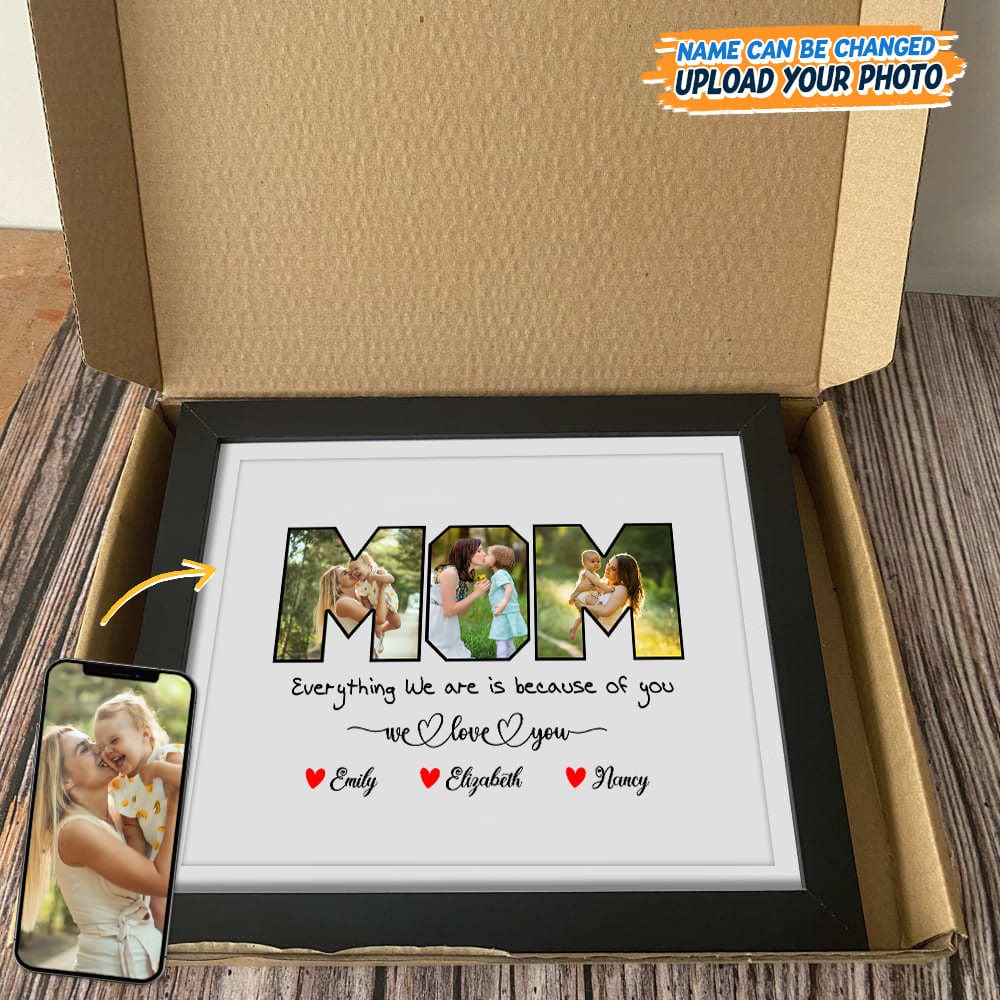 GeckoCustom Custom Photo Mother And Daughters Picture Frame N304 889156 8"x10"
