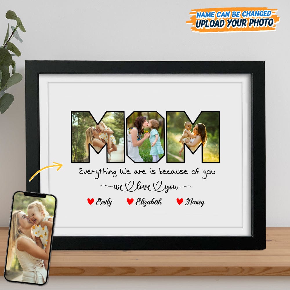 GeckoCustom Custom Photo Mother And Daughters Picture Frame N304 889156 8"x10"