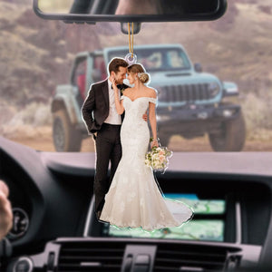 GeckoCustom Custom Photo Our Wedding 2024 Acrylic Ornament HA75 891268