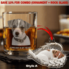 GeckoCustom Custom Photo Pet Within Angel Wings Memorial Dog Cat Acrylic Ornament N304 HA75 891174
